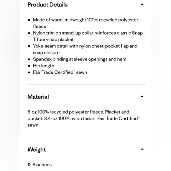 Mint Patagonia Synchilla Snap T Pullover Women’s Sz Medium - Picture 9 of 9